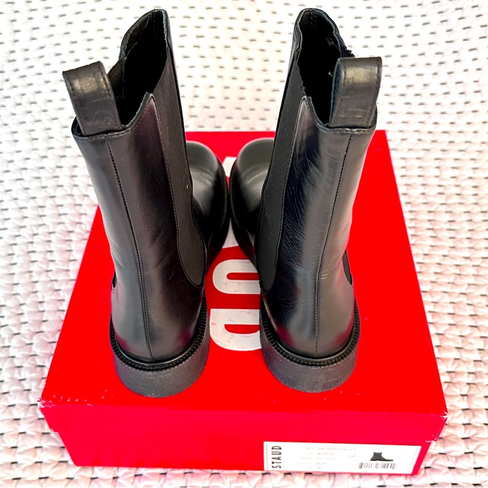 STAUD Black Palomino Boots size 38 Brand New